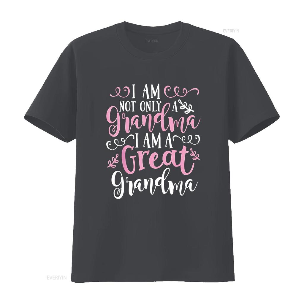 Cute Great Grandma T Shirt Funny  Vintage Washed Graphic Breathable Versatile Slightly Designer Clothes Comfortable Casual