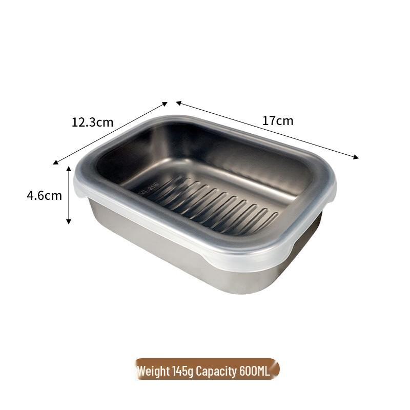 

Ruhan 316L Stainless Steel Food Storage Container