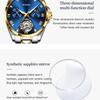 OUPINKE Waterproof Moon Phase Tourbillon Automatic Mechanical Watch Women's Watch Women's Watch