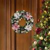 Christmas Wreath Cone with Light Backdrop Party Window Wedding Festival Holiday Winter