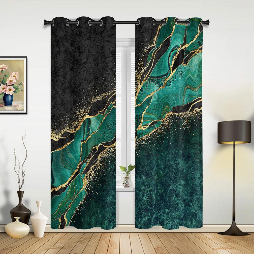 Marmorstruktur Rosa Vorhänge für Schlafzimmer Wohnzimmer Vorhänge Küche Kinderzimmer Fenstervorhang Moderne Heimdekoration