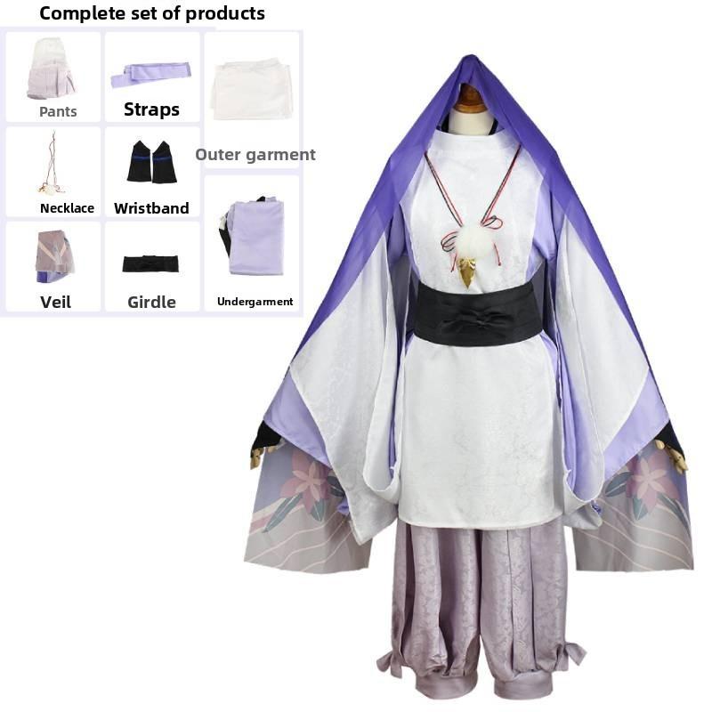 Genshin Impact Cosplay Outfit With Lycra Material For Anime Fans And Role Play