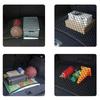 Universal Large Car Cargo Net Nylon Elastic Mesh Luggage Cargo Storage Pickup Tidy Net for Van SUV Truck Mesh Network Pocket