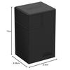 Ultimate Guard Flip`n`Tray Deck Case 80+ Xeno Skin Monochrome (Black)