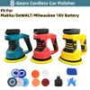 8Gears 150MM Electric Car Polisher Auto Polishing Wax Power Tool Sanding Rust Removal Machine For Makita 18V Battery Pin