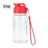 Travel Drink Container Sports Water Bottle, with Flip Lid And Lanyard, Portable Leak-proof PET Bottle for Commuting Cup, Lightweight Fitness Jug, Gym