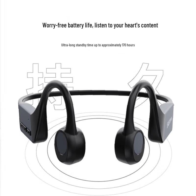 Bach Johann BC01 Bone Conduction Bluetooth Sports Headphones