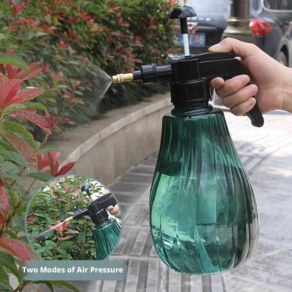 1.5L Hand Pressure Garden Sprayer Bottle Multifunctional Durable Garden Watering Can With Adjustable Nozzle Washing Disinfection