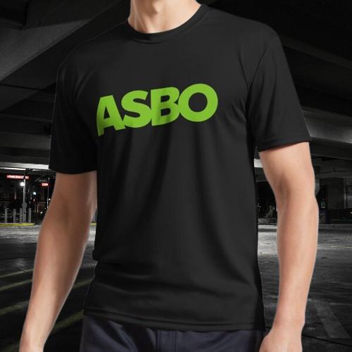 

ASDA ASBO (Green on White) Logo Active T-Shirt Funny Size S to 5XL L