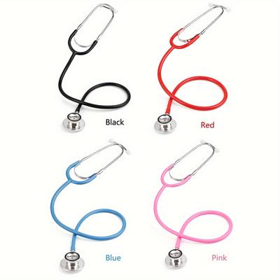 Stethoscope Toy, Simulated Doctor Toy, Nurse Health Medical Single Head Stethoscope, Role-Playing Pretend Doctor Toy