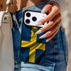 Sweden Flag Phone Case For iPhone 17 Air 14 15 13 12 Max Cover For Apple 16e 11 Pro Max Plus Coque