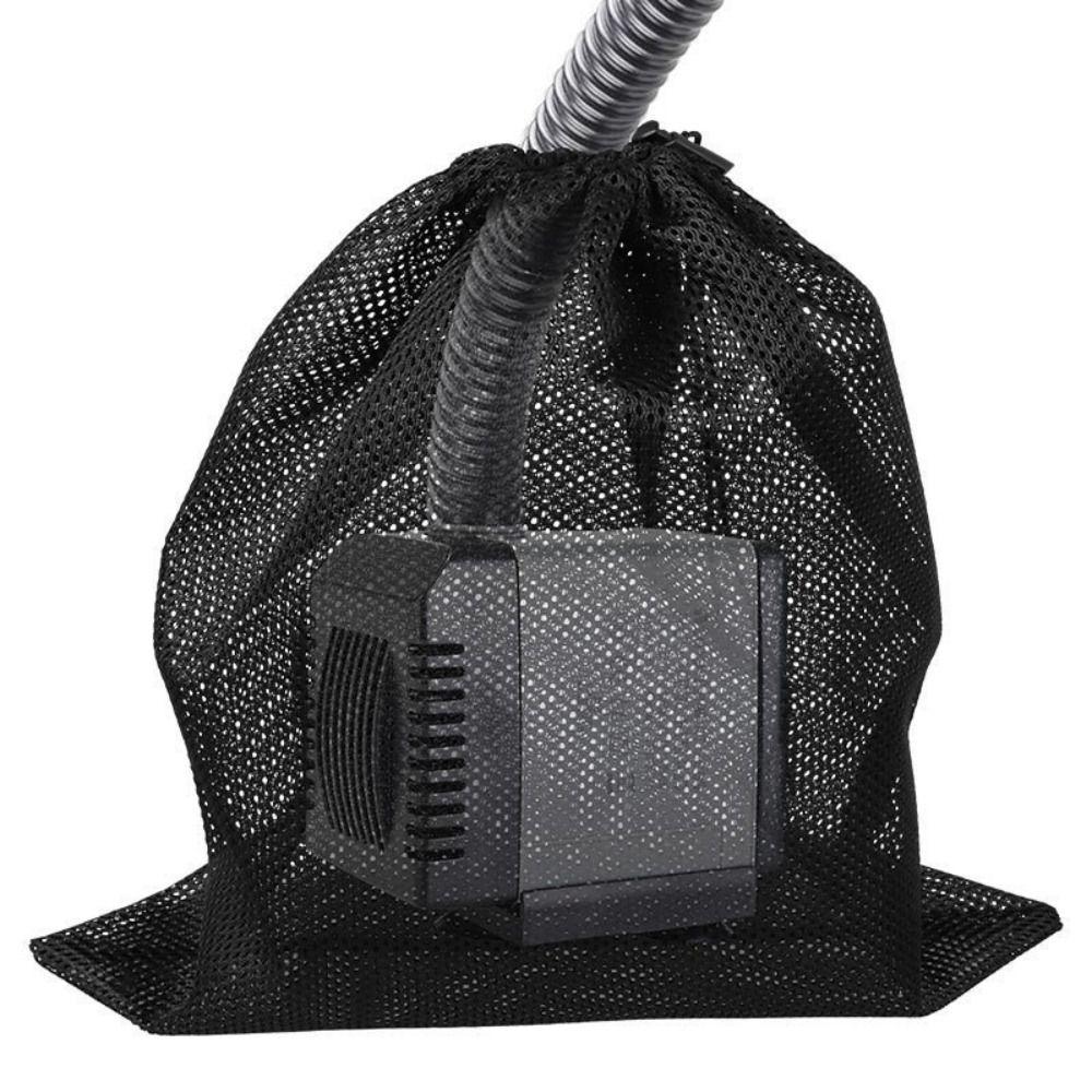Drawstring Closure Pump Barrier Bag High Flow Pond Filter Bag  Aquarium Filtration