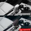 For Toyota CHR C-HR 2024 2025 prius  2024 Leather wear Car Gear Knob Cover Gear lever Head Trim Interior Accessories