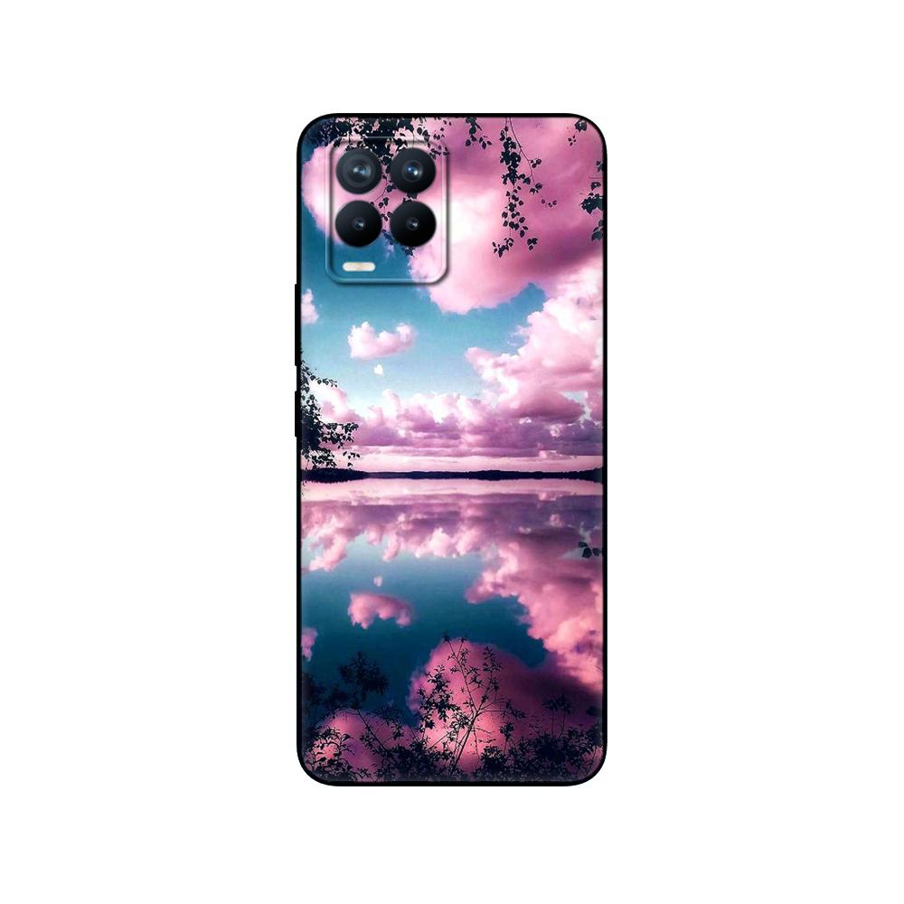 Pre puzdro Realme 8 6,4 palca Zadný kryt Pre puzdro na telefón Realme 8 Pro OPPO Realme8 4G RMX3085 Nárazník Mäkký silikónový 8pro čierne tpu puzdro