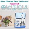 Electric Oral Irrigator Dental Water Jet Flosser 800ml Water Pick 5pcs Tips Teeth Clean Oral Hygiene Care