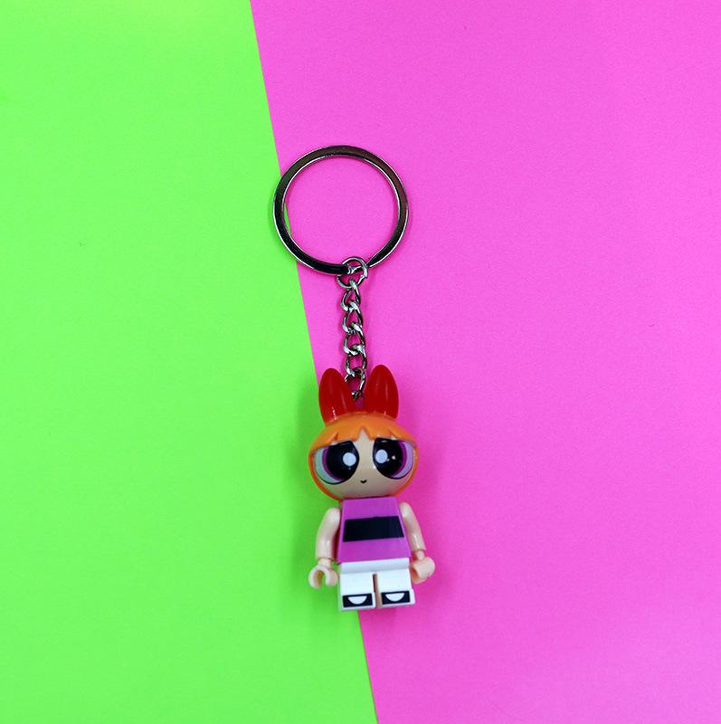 Klíčenka s přívěskem - Batman & Králík Bugs Bunny - Ozdoba na tašku pro páry