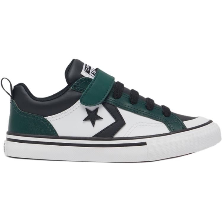 Converse Pro Blaze EasyOn Low PS Green Envy Kids Sneakers Black White A09332C