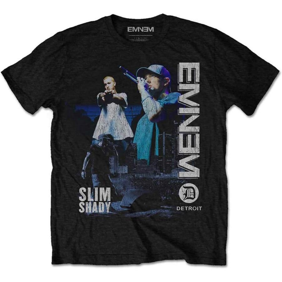 

Eminem Detroit Blue Logo (Black) T-Shirt XXXXXL чорний