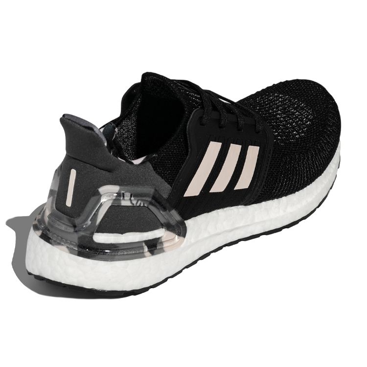 Adidas Ult Anti-Twist Fabric Non-Slip Shock Absorption Low-Top Marathon Running Shoes Women Running Shoes Light-Pink Black H67284