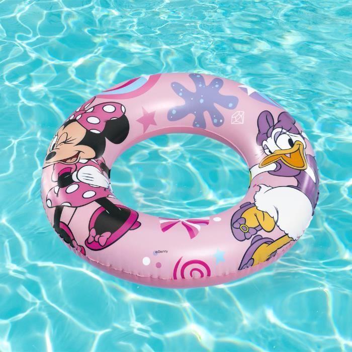 Bouée Gonflable Enfant Bestway Minnie Mouse 48 Cm - Rose - PVC Haute Qualité
