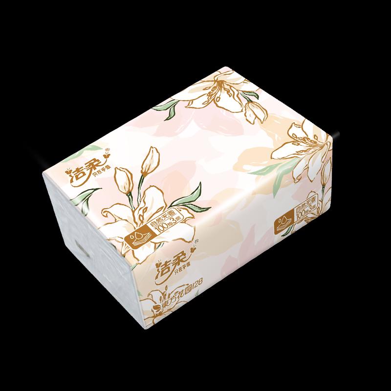 Jierou 3-Ply Soft Pack Facial Tissues