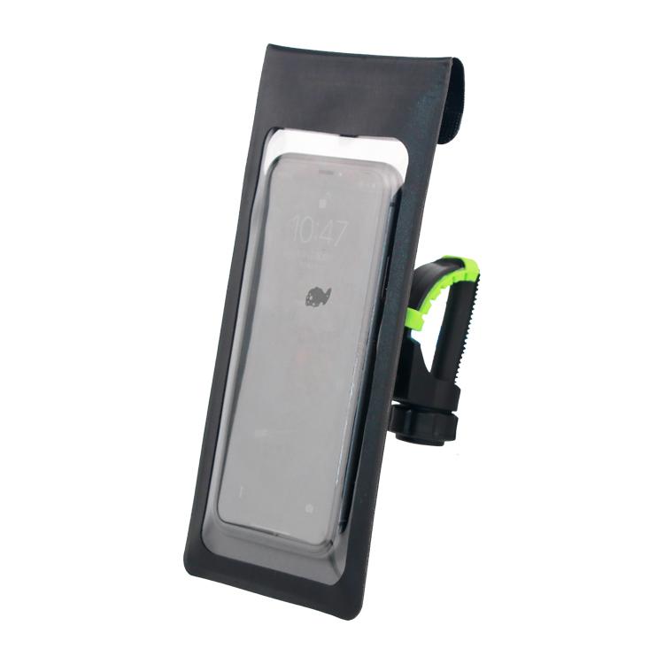 Super Thin WaterprBike Phone Handle bar Bag Bicycle Waterproof Pouch Touchscreen Mobile Phone Stand Waterproof Smart Mobile Bag PVC чёрный