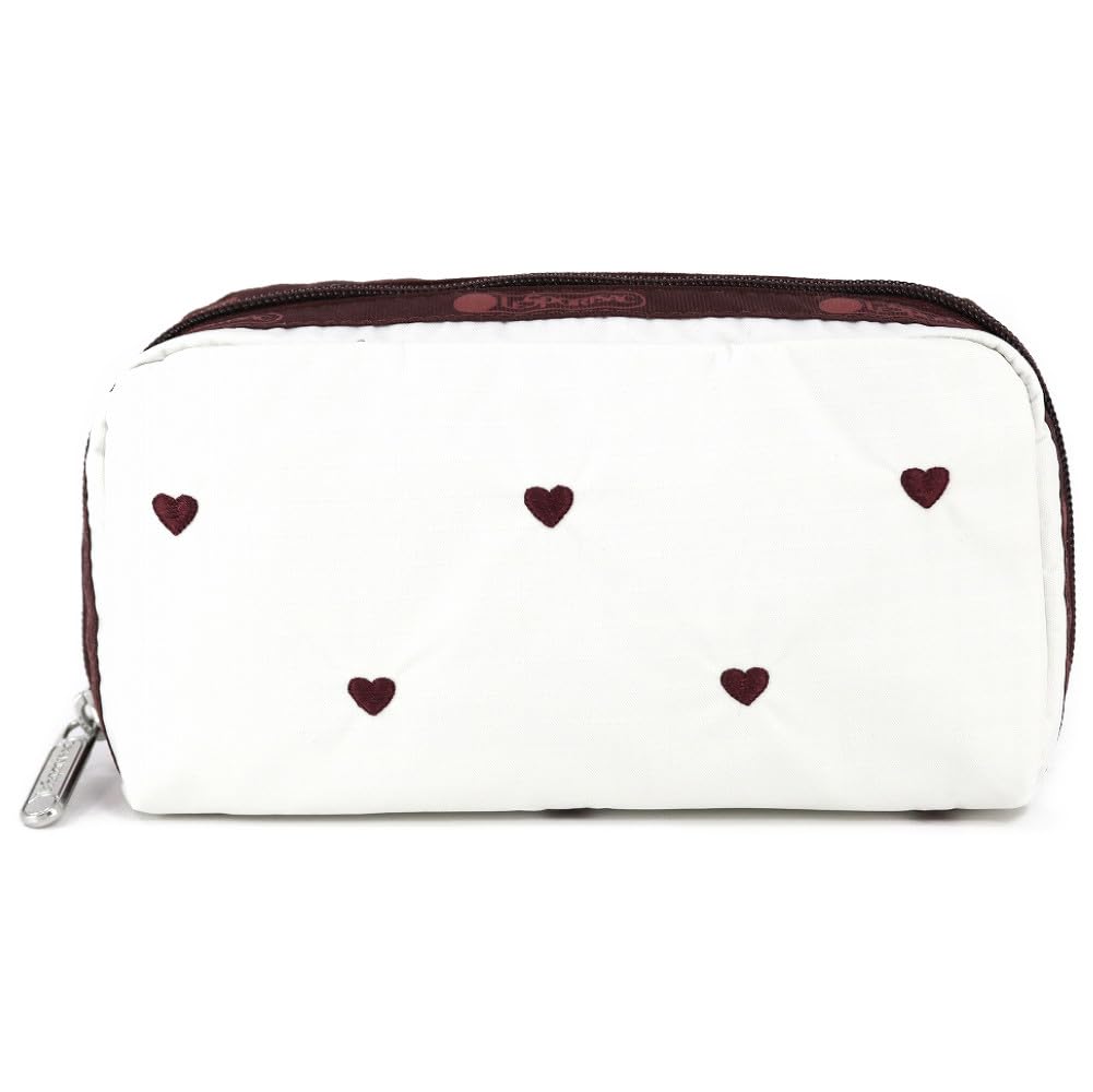 

Pouch 6511 RECTANGULAR COSMETIC HA83 BERRY HEART EMB [LeSportsac] [item]