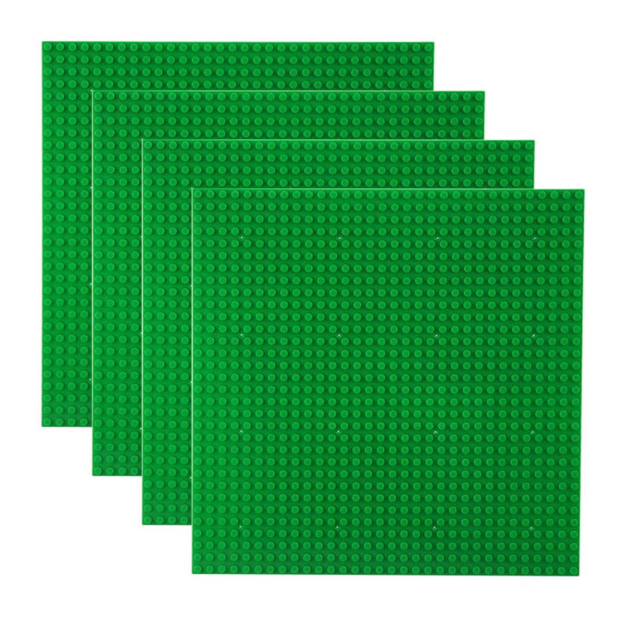 Classic Base Plate Block Boards - 4 Piece 10 inch x 10 inch (Approx. 25.4 cm x 25.4 cm) Block Boards100% Compatible with All Ma M