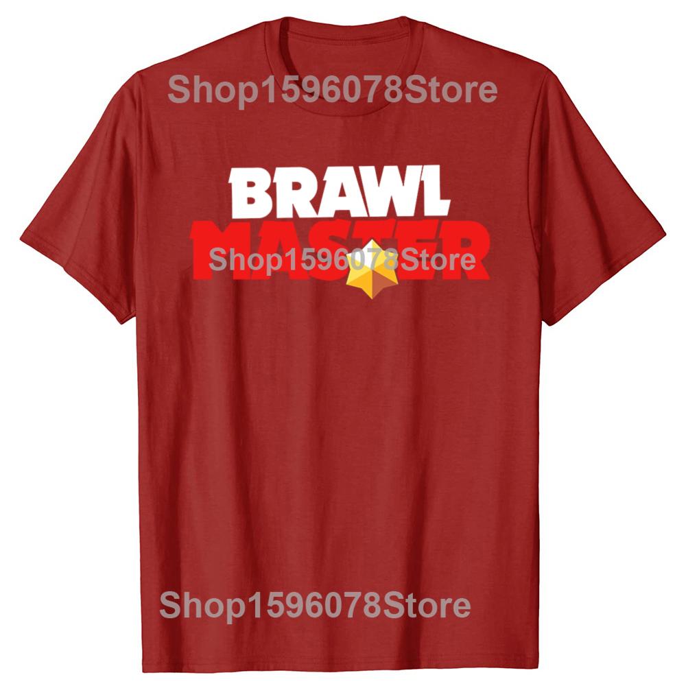 Funny Brawl Master Stars Graphic T Shirt Men Women Cotton Humor Streetwear Tee Shirt Short Sleeve Brawling Gaming Gamer Clothing