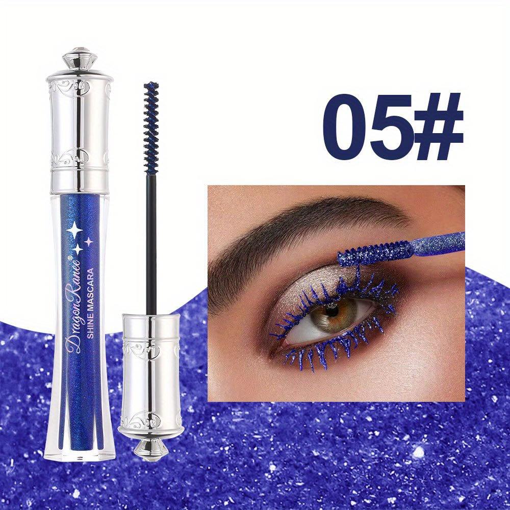 Glitter Flash Mascara Shimmering Diamond Sparkle Mascara,Waterproof,Smudge-Proof, Long Lasting Volumizing Eye Makeup