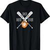 Best Dad Ever Baseball Bats and Glove Fathers Day T-Shirt