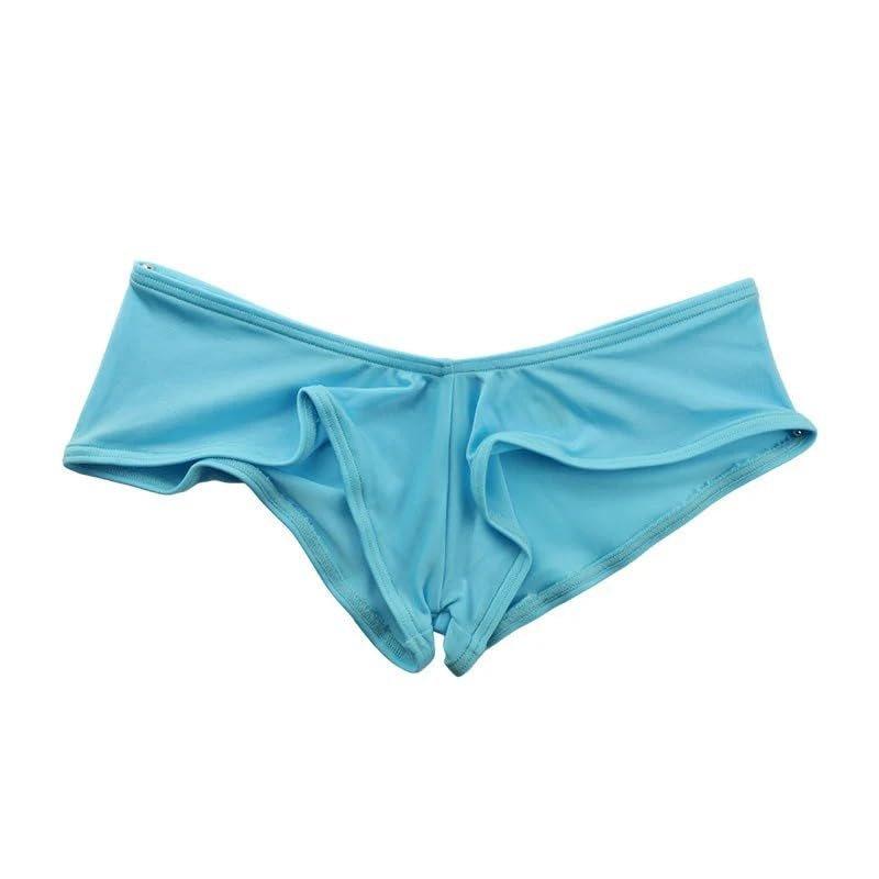 La-Pomme MFS Fabric Low-Rise Boxer Briefs Brazilian Bikini Style Hot Pants Made in Japan for Women Rose