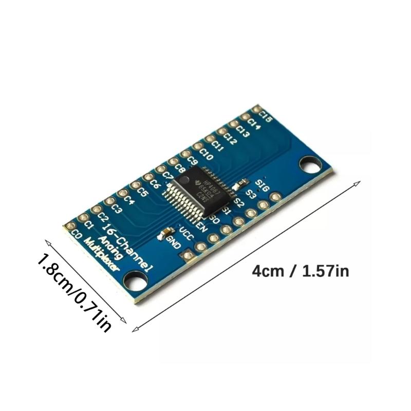 10 Stück 16-Kanal CMOS-Signalumschaltmodul Schnelle Leistung Breakout-Platine für 2V 6V Systeme
