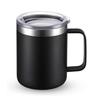 12oz Stainless Steel Insulated Tumbler Cup Double Wall Vacuum Travel Coffee Mug with Handle Sliding Lid