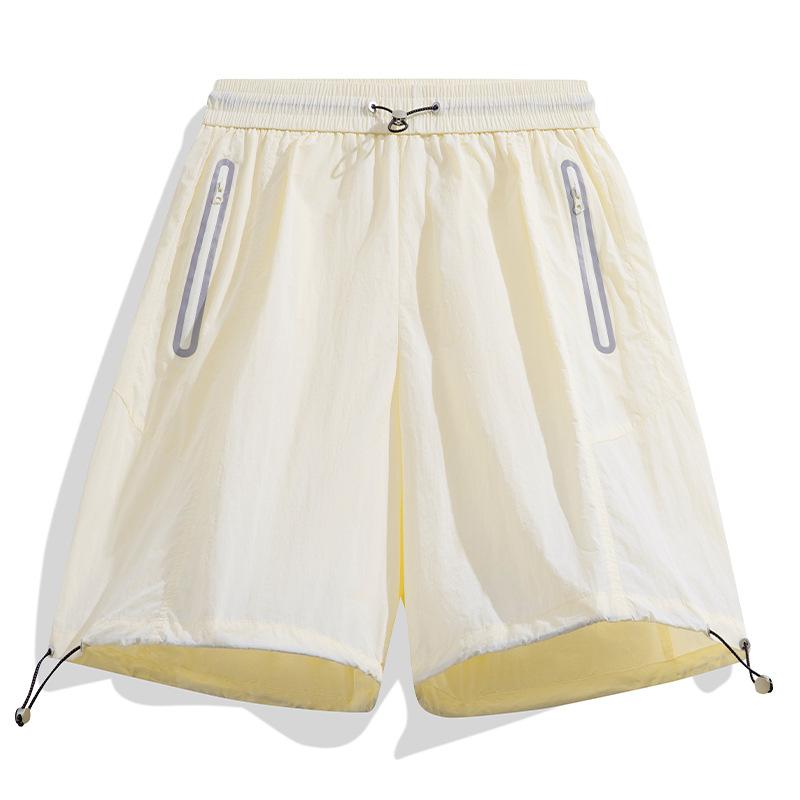 Nylonové pracovní šortky Pánské letní ležérní volné Pánské pětikvartální kalhoty