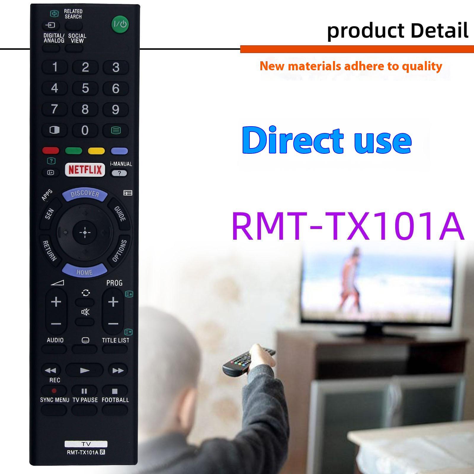 

RMT-TX101A For Sony TV Remote Control Replacement Universal Smart TV Remote A