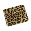 PU Leather Business Id Credit Card Holder Case Bank Bus Card Cover Purse Unisex Classics Leopard Print Card Wallet Bags