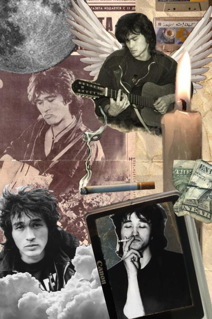 Metall Wandkunst Retro Rockband Viktor Zoi KINO Dekor