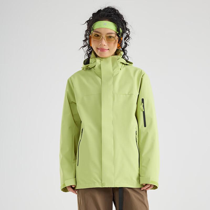JOHLIN DREAM Couple s Fleece 3-in-1 Outdoor Mountain Jacket 4XL