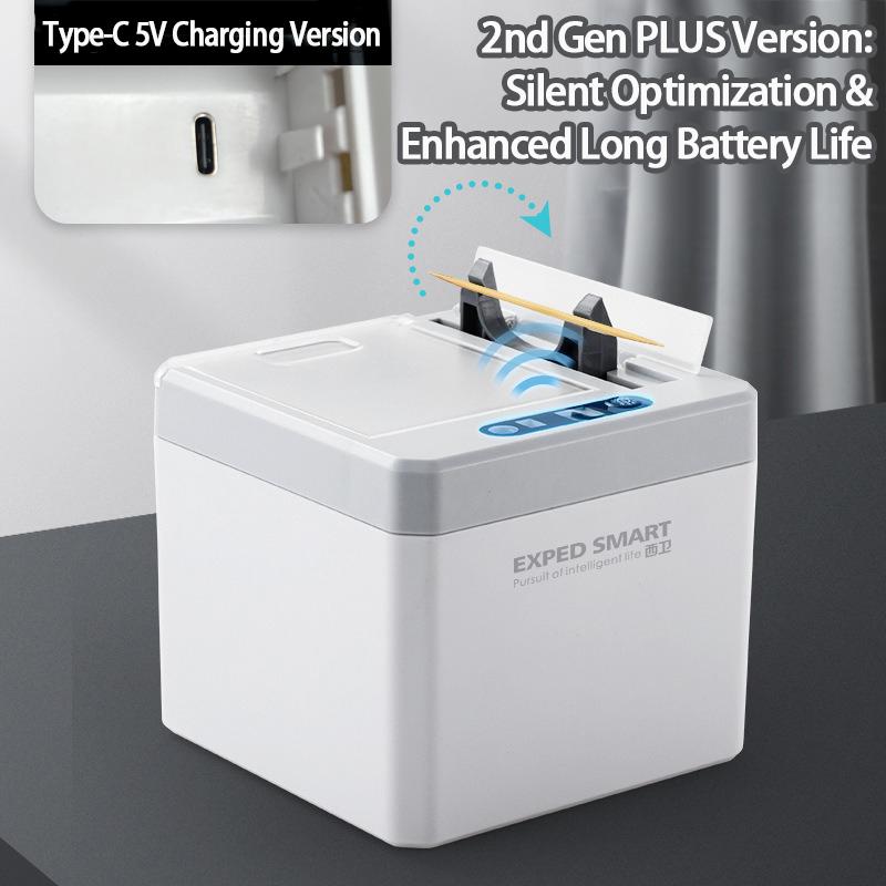 Smart Toothpick Holder Automatic Sensor Toothpick Dispenser Toothpick Container Electric Organizador Kitchen Accessories YQH005