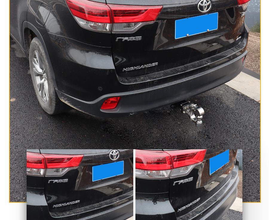 Enhanced Tow Bar for Toyota Highlander, Vellfire, RAV4, and Corolla Cross