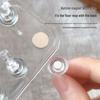 Magnetic Nail Art Practice Stand with Iridescent Chess Piece Design