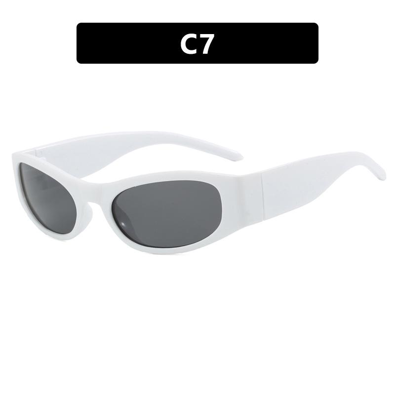 Y2K Spicy Girl Punk Sunglasses: European & American Influencer Style 2024