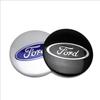 Autoaufkleber Ford 56MM 4 Stück Auto Radnabenkappen Emblem Abzeichen Aufkleber Dekoration für Ford ST Focus 2 3 Mondeo Kuga Fiesta MK7 Esco