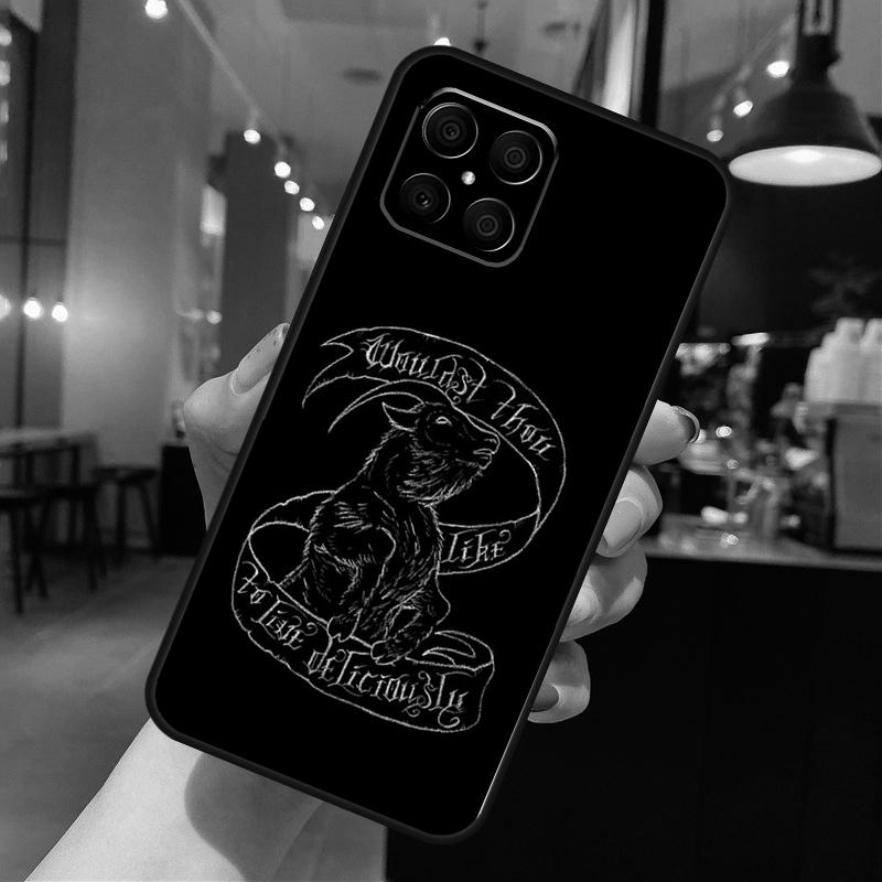 Devil Satan Case For Honor Magic 7 6 5 Lite Cover For Honor 200 400 Pro 50 70 90 X9 X8a X8b X9a X9b X9c