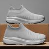 2026 Spring and Summer One-pedal Fly-woven Foot-set Men's and Women's Shoes Large Casual Breathable Lightweight Travel Shoes