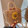 2024 Trendy Handmade Woven Beach Crossbody Straw Bag for Women
