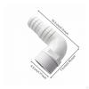 1.5Inch Hose Barb Elbow Fitting | Right Angle, 90Degree Fitting, for Pump Repair
