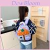 Entzückender Astronauten-Canvas-Rucksack für Jungen und Mädchen mit leichtem und atmungsaktivem Design in Rosa, Blau, Lila und Grün