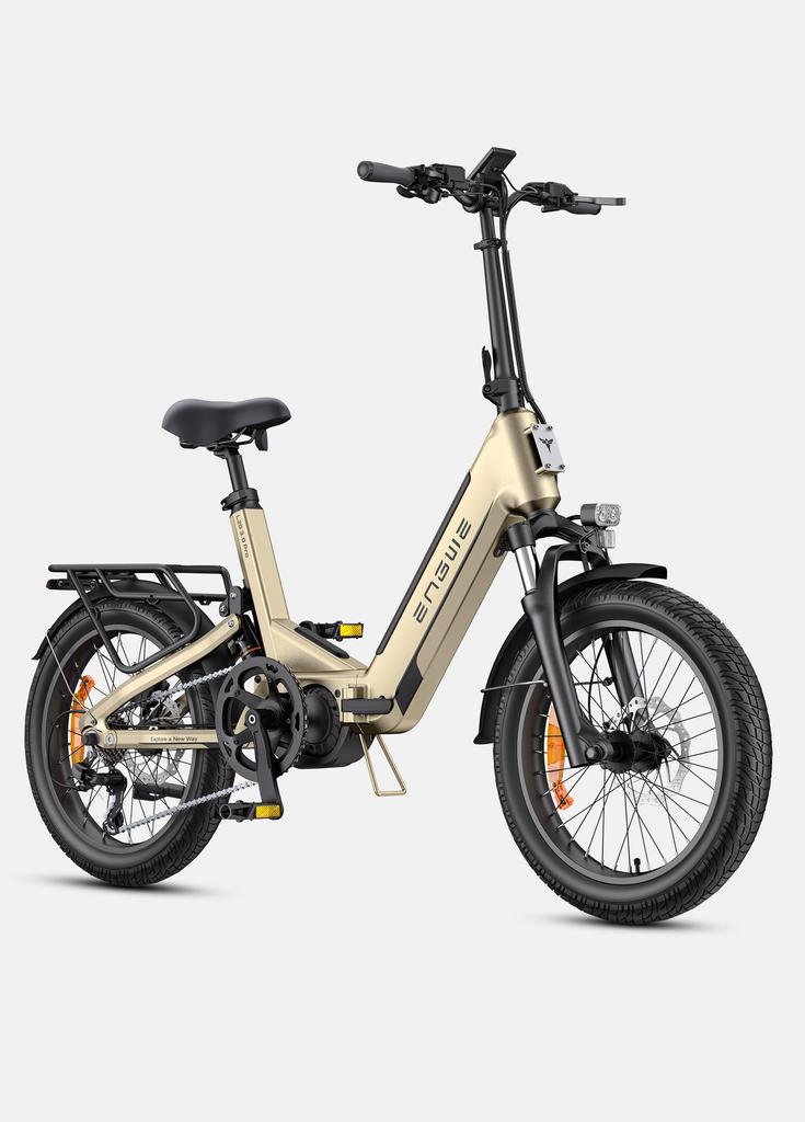 ENGWE L20 3.0 Pro – 100Nm Mid-Drive Motor, 48V15Ah Samsung Battery, 160km Range, 20x3.0 Tires, 7 Speed, Hydraulic Brakes